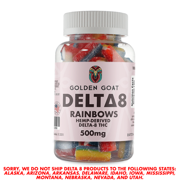 Rainbow gummies delta