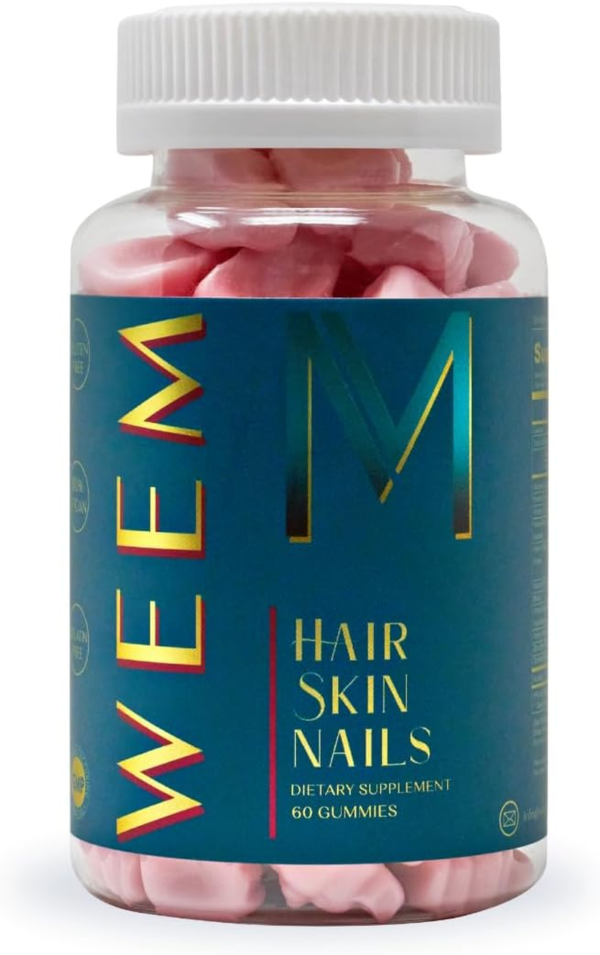 Hair Skin and Nails Gummies for Women & Men